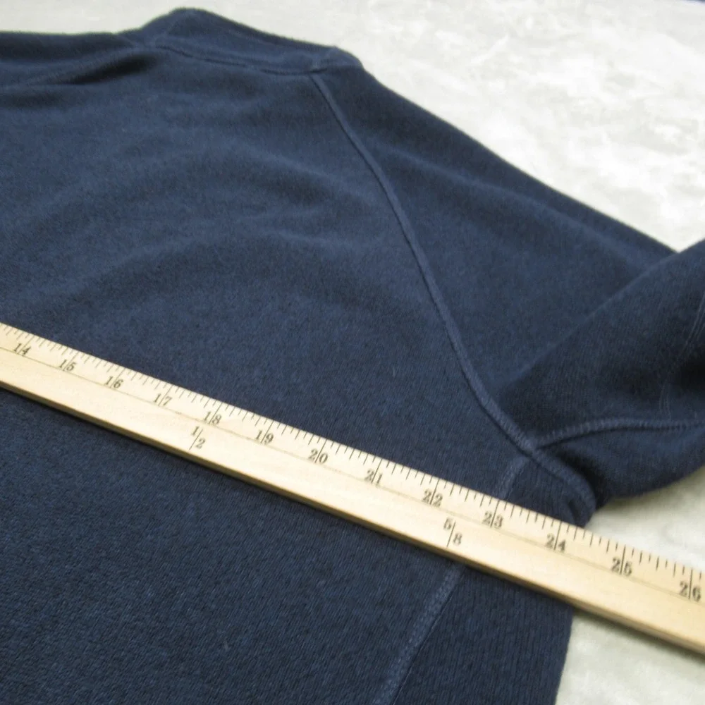 The North Face Jacket Mens XL Blue Pockets Raglan Sleeve Full Zip Fleece Outdoor